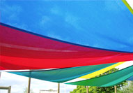 Example of completed Shade Sails project